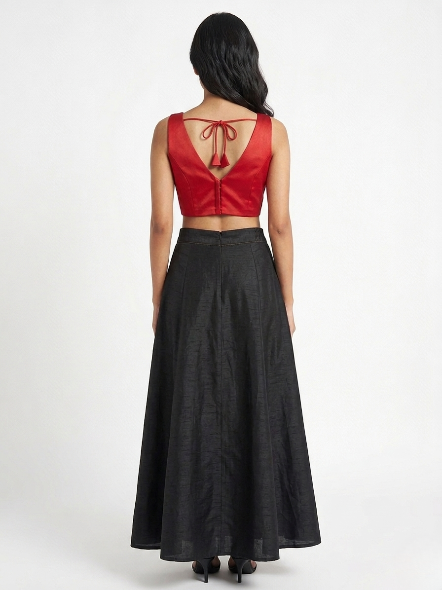 Cherry Minimal Blouse
