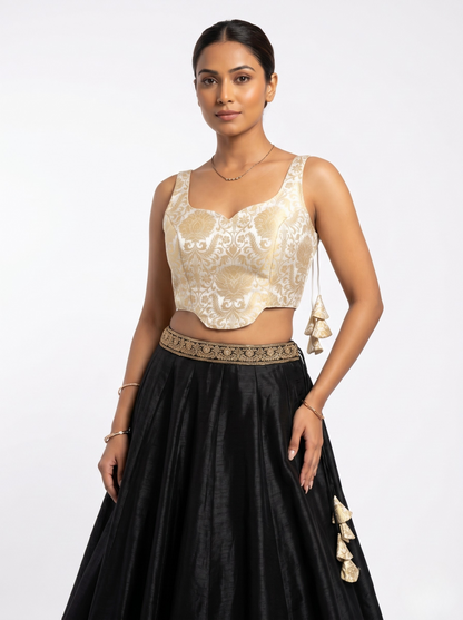 Settu Brocade Blouse