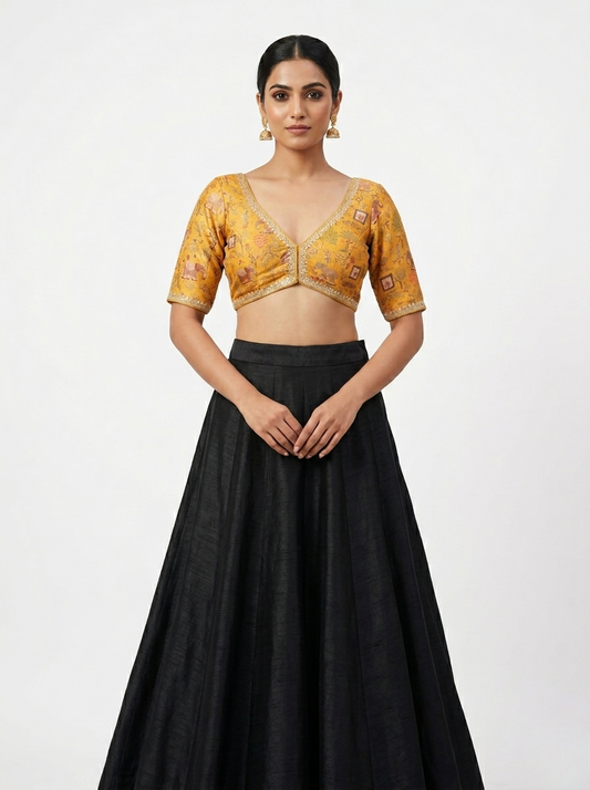 Haveli Mughal Inspired Jungle Blouse