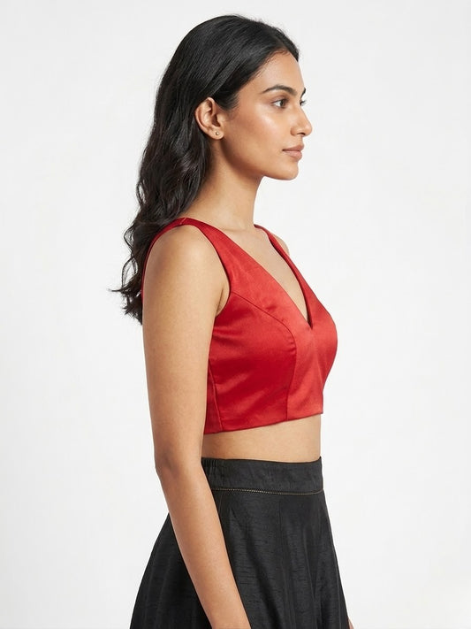 Cherry Minimal Blouse