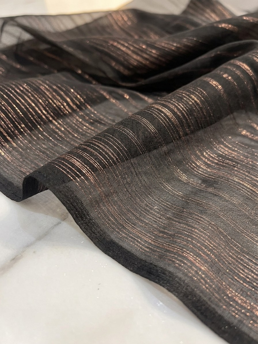 Ember Chiffon Saree