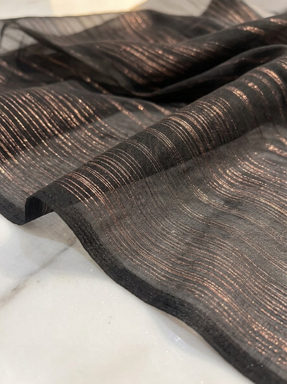 Ember Chiffon Saree