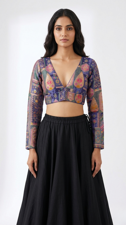 Folklore Full Sleeve Blouse
