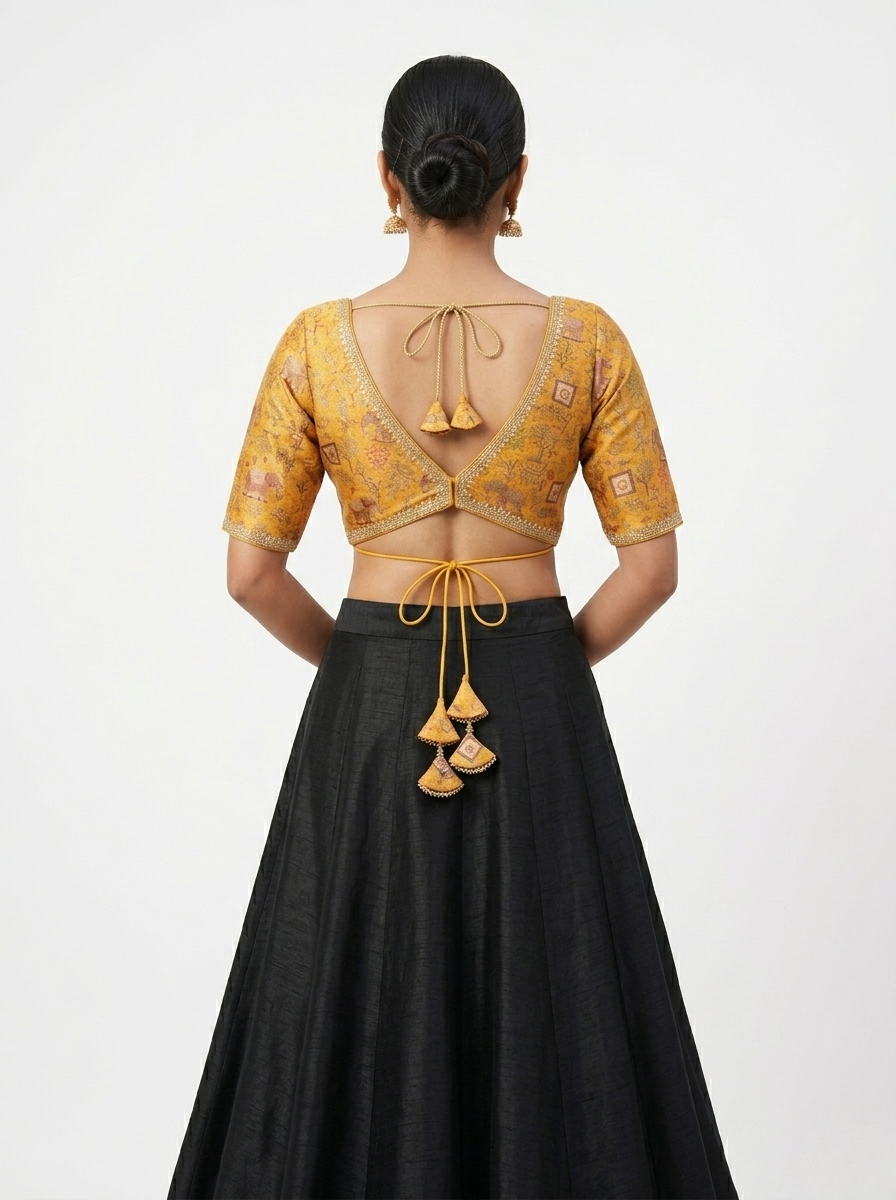 Haveli Mughal Inspired Jungle Blouse